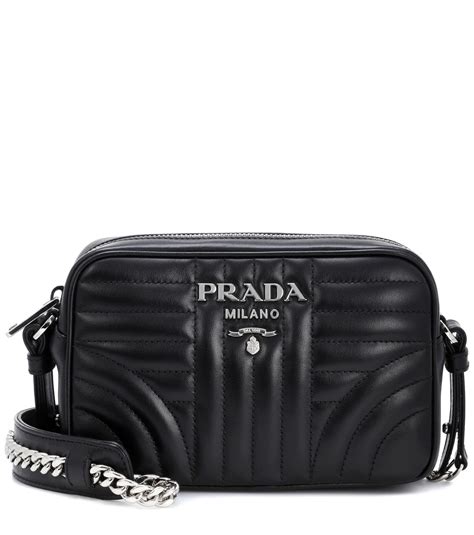 prada nappa leather cross body bag 2008|PRADA Nappa Impunture Diagramme Chain Crossbody Bag.